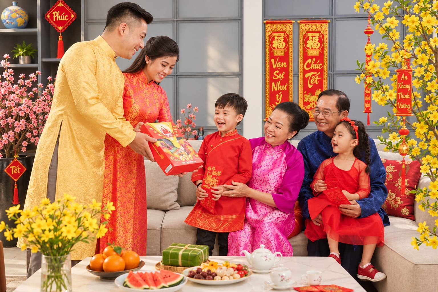 15 Quà Tết Ý Nghĩa, Thiết Thực Cho Mọi Người Năm 2027 88 Tặng quà Tết cho gia đình, người thân