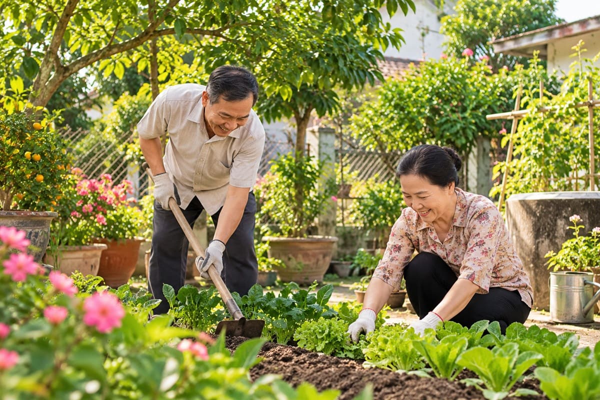 Bộ dụng cụ chăm sóc cây cảnh