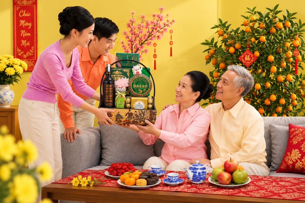 12 Quà Tết Cho Bố Mẹ Chồng Tinh Tế, Thiết Thực 2027 102 Tặng quà Tết cho bố mẹ chồng