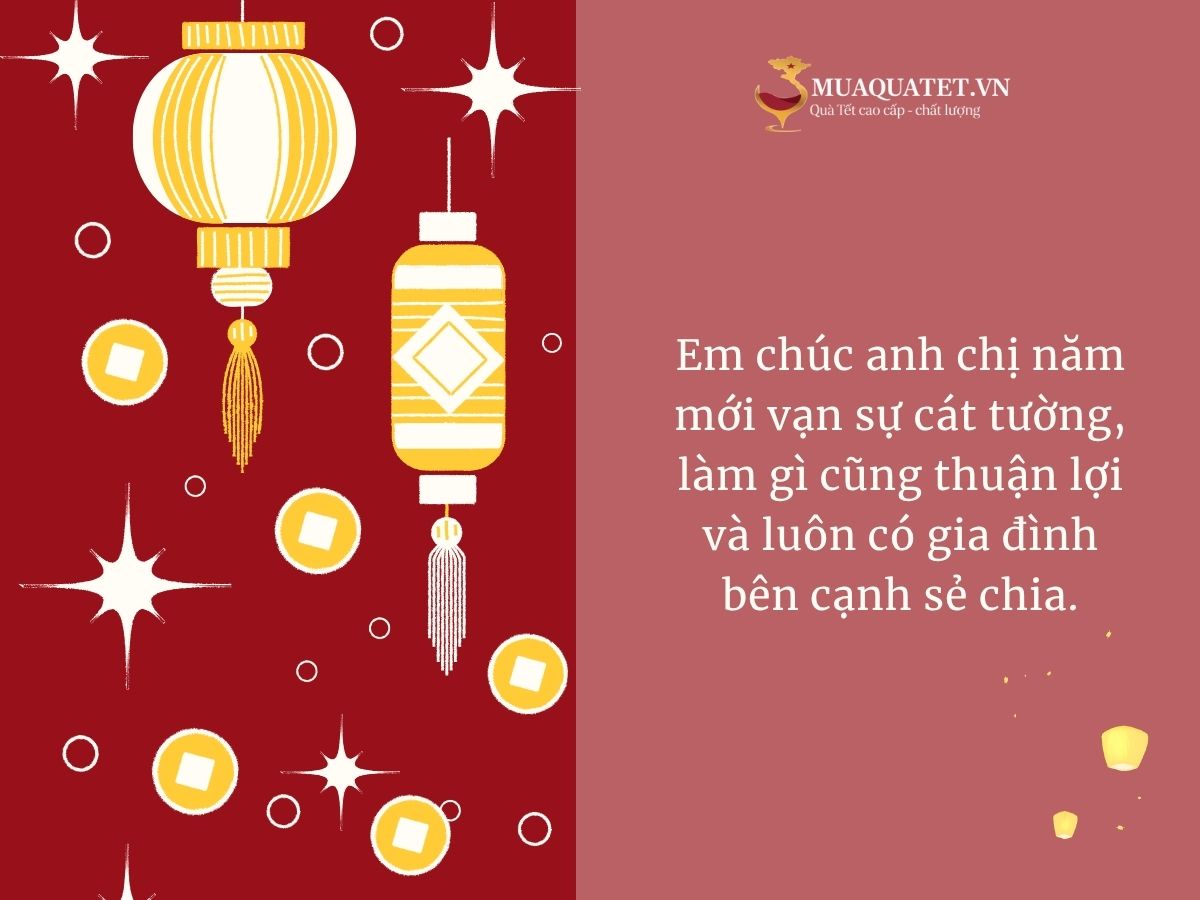 Lời chúc trực tiếp khi gặp mặt