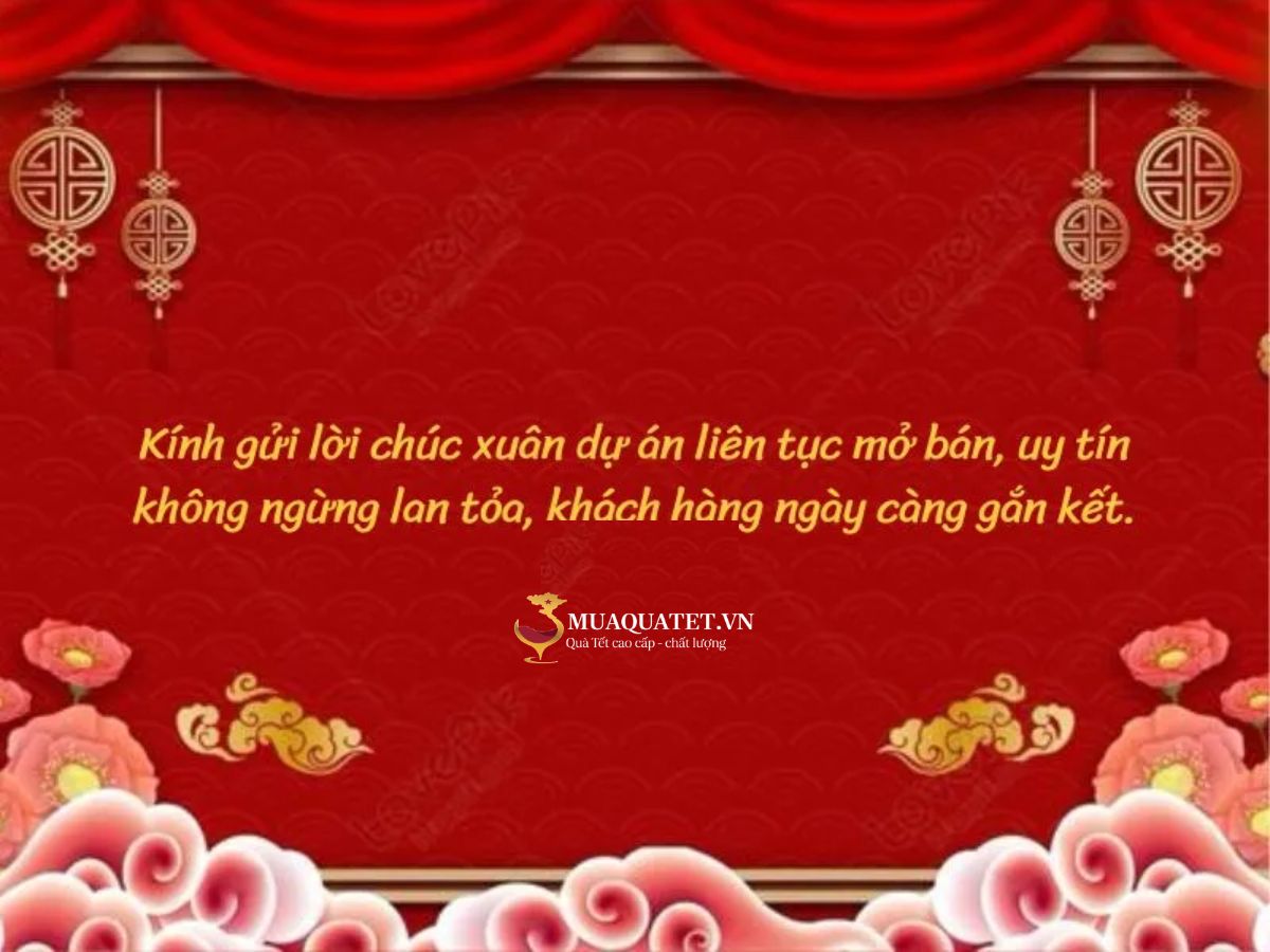 Chúc Tết công ty xây dựng và bất động sản