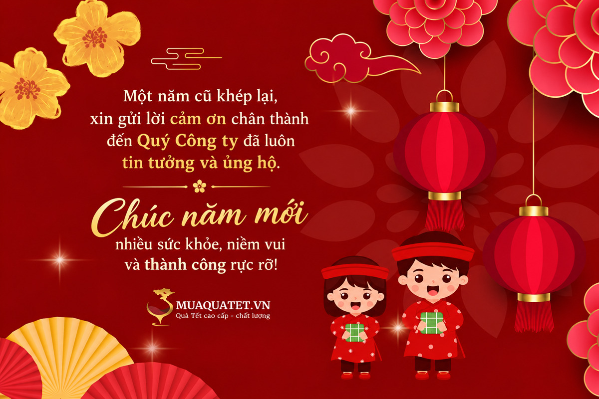 Lời chúc Tết dành cho công ty