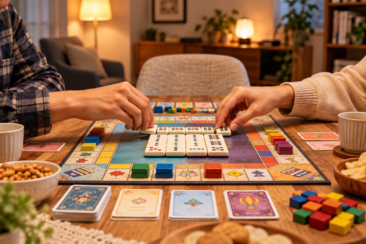 Chơi board game cùng người yêu