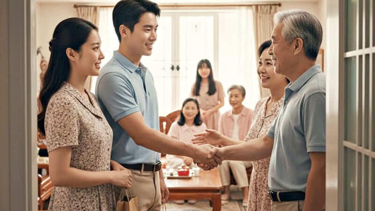 Thăm hỏi nhà người yêu