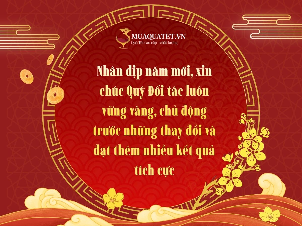 Lời chúc đối tác trong nước
