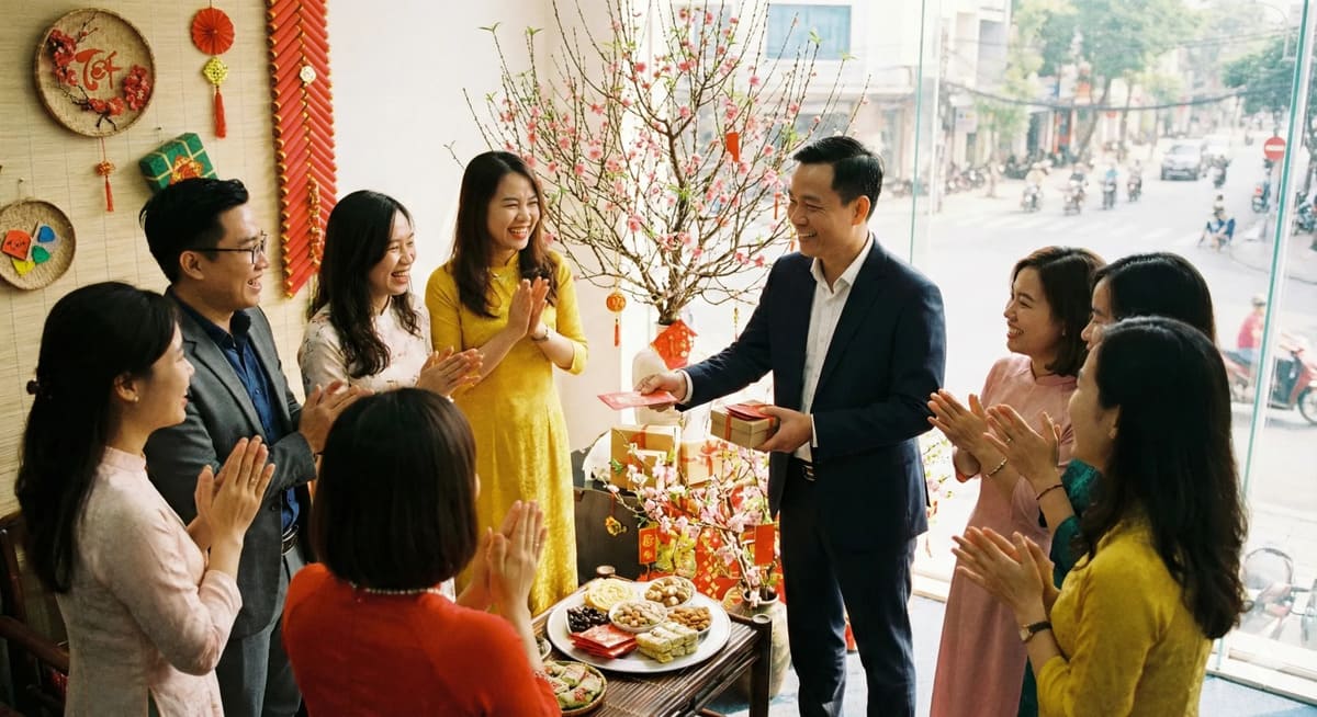 Những lỗi cần tránh khi chúc Tết công ty