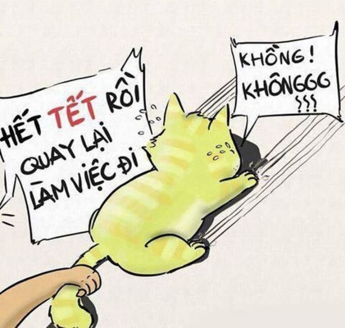 Ảnh chế hết tết vui