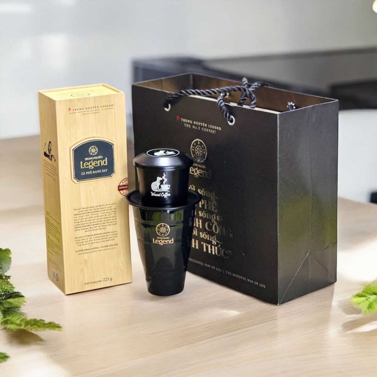 Bộ cà phê và dụng cụ pha