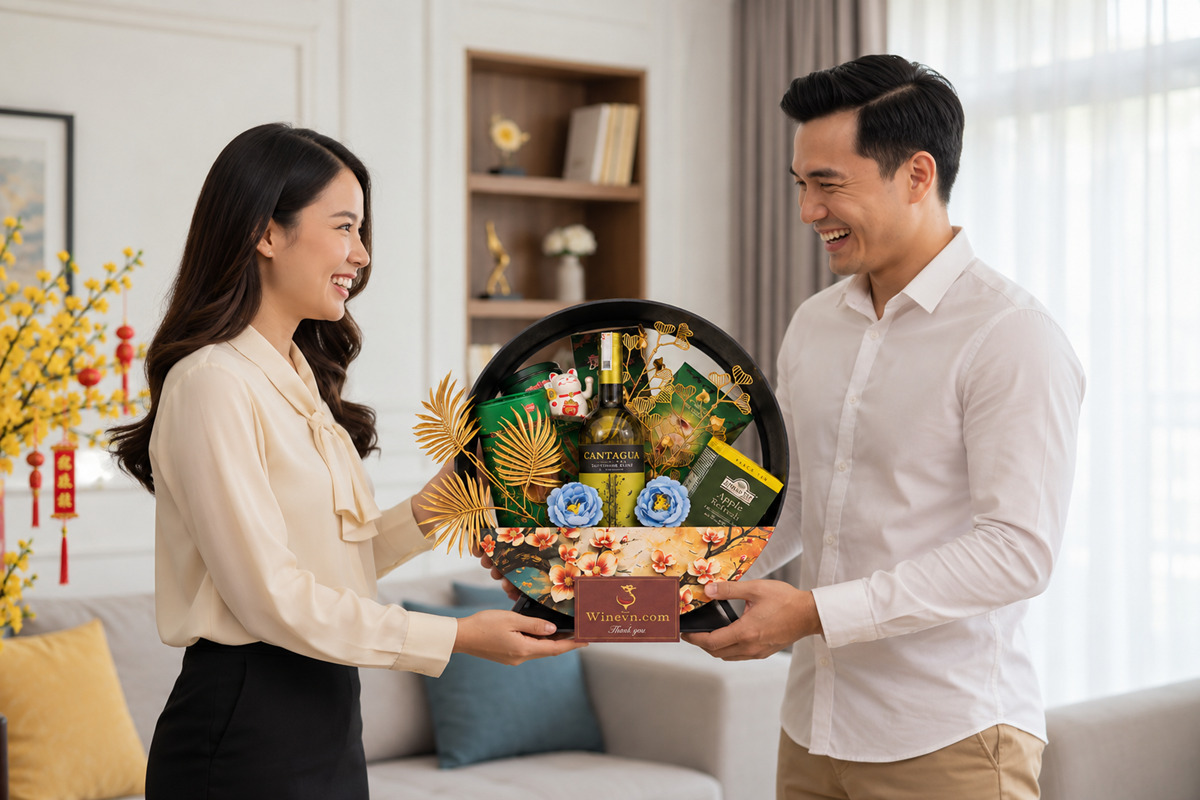 Trao quà Tết cho đồng nghiệp