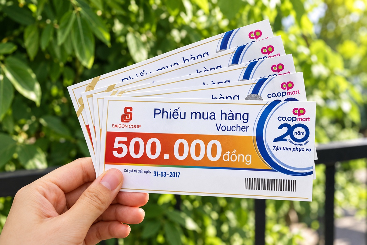 Thẻ quà tặng mua sắm