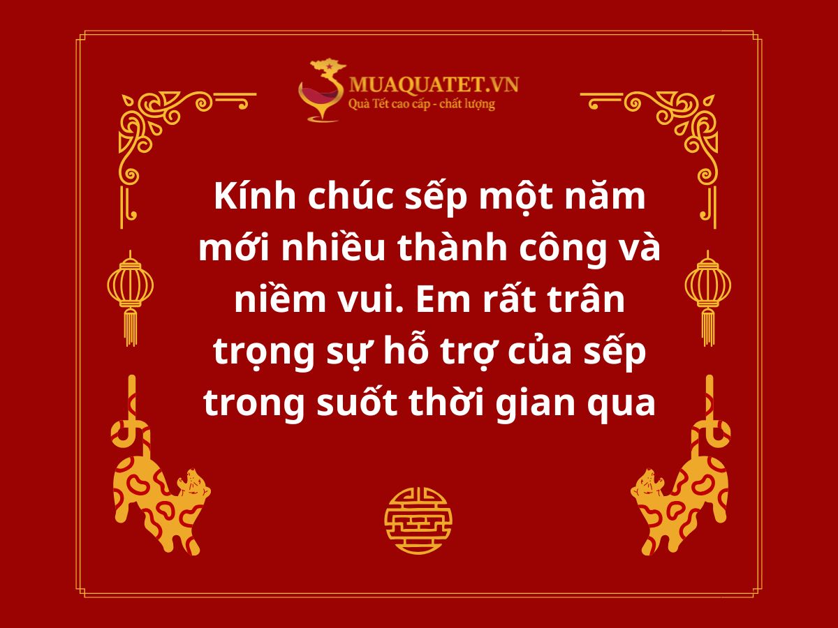 Lời chúc chân thành, cảm ơn sự dẫn dắt