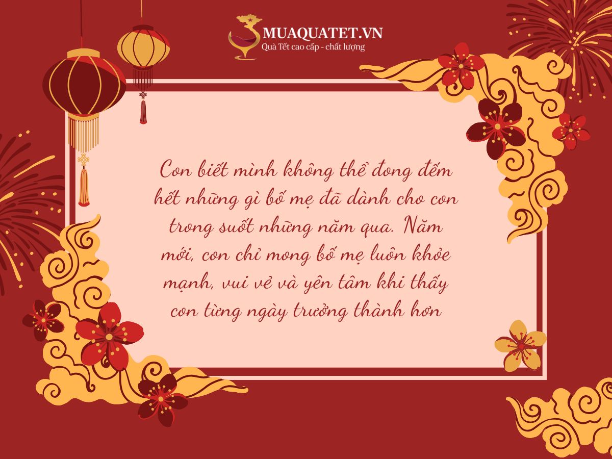 Lời chúc thể hiện lòng biết ơn