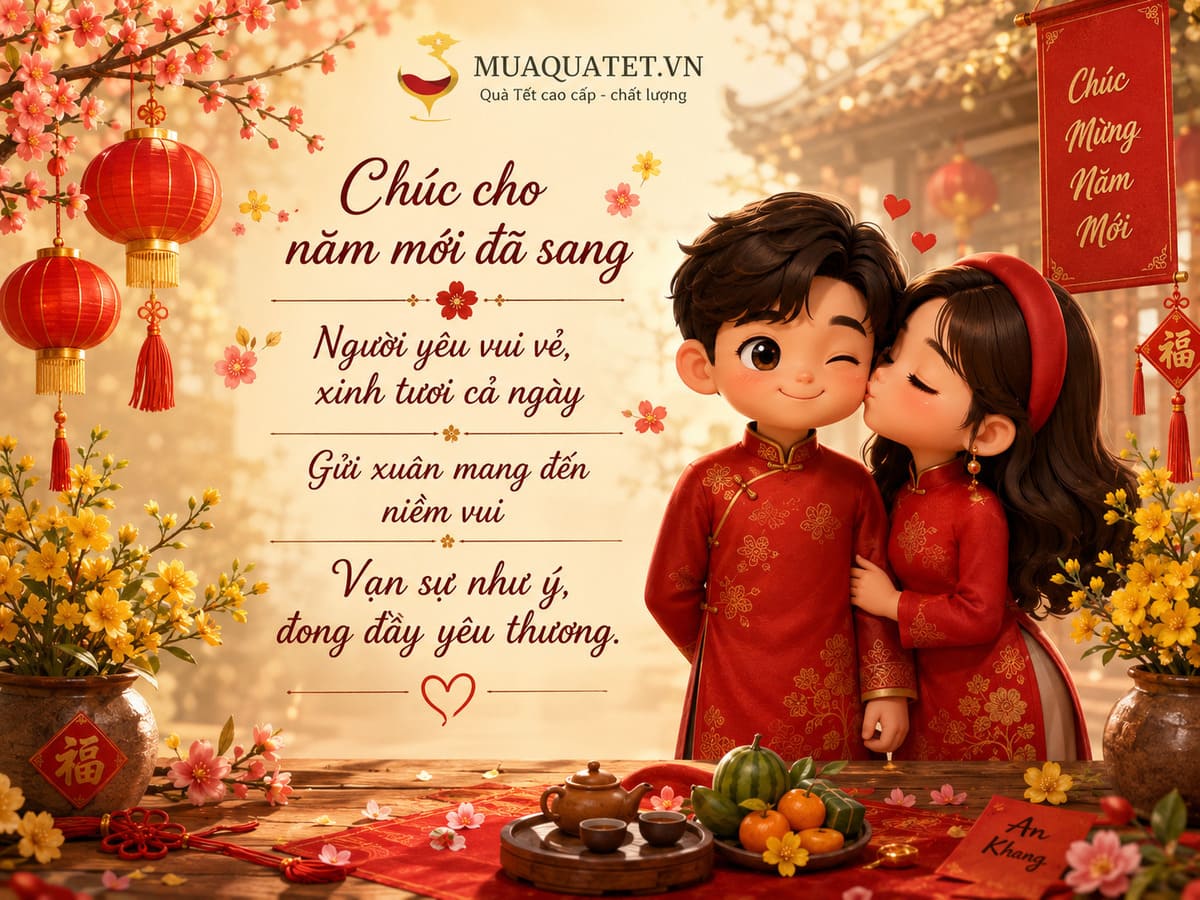 Thơ chúc Tết Đinh Mùi 2027: 100+ bài hay, hài hước, ý nghĩa 82 Thơ chúc Tết người yêu