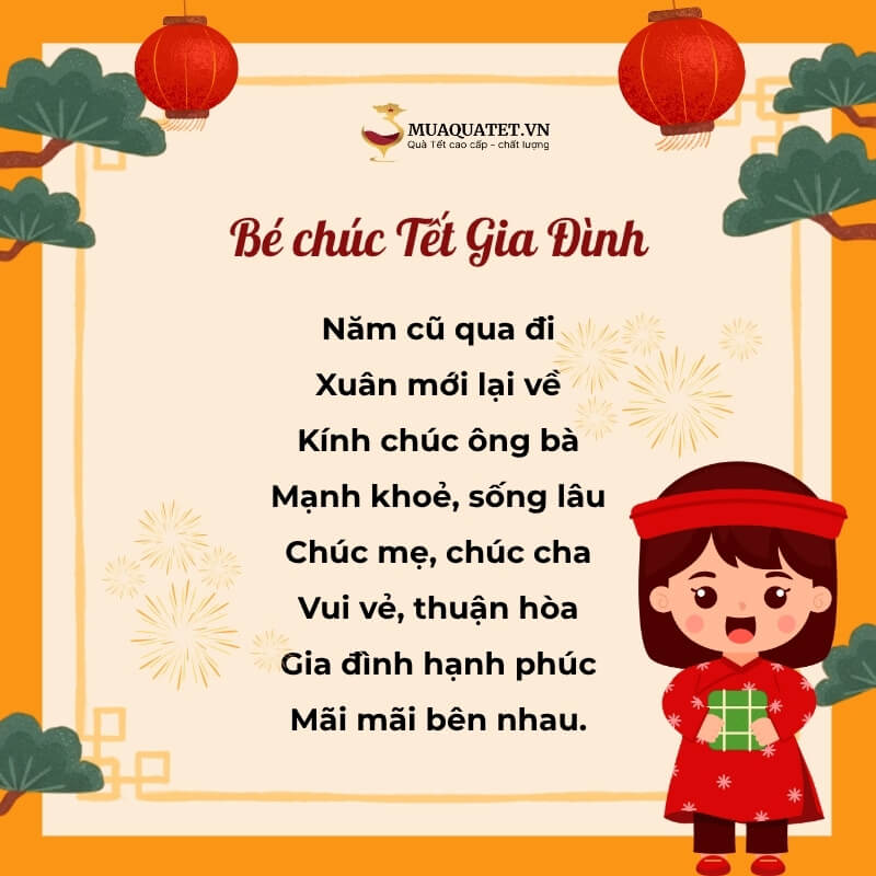 60+ Bài Thơ Bé Chúc Tết Ngắn Gọn, Dễ Nhớ & Ý Nghĩa 18 bài thơ chúc tết cho bé