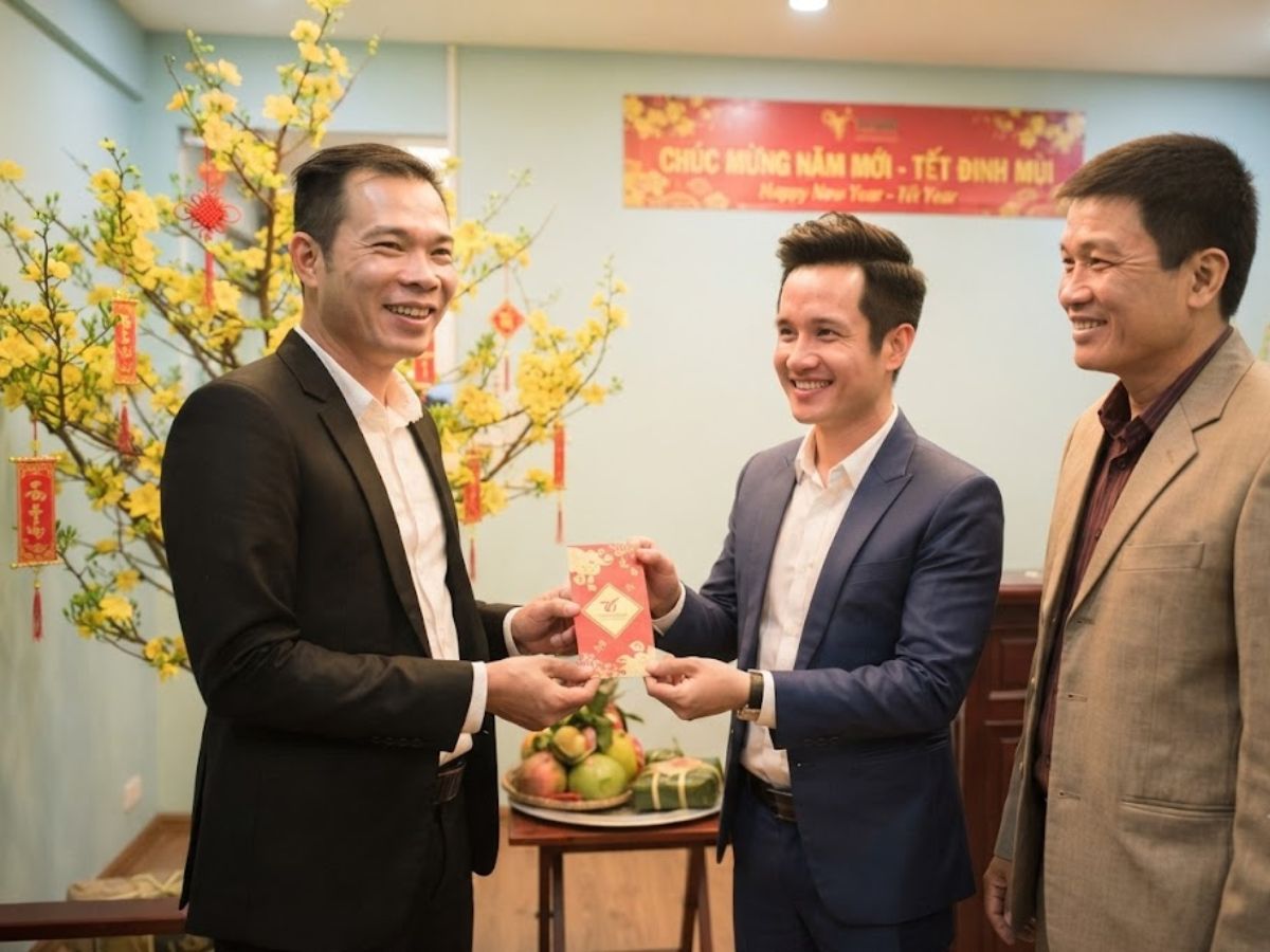 Lời chúc Tết sếp vui vẻ, hài hước