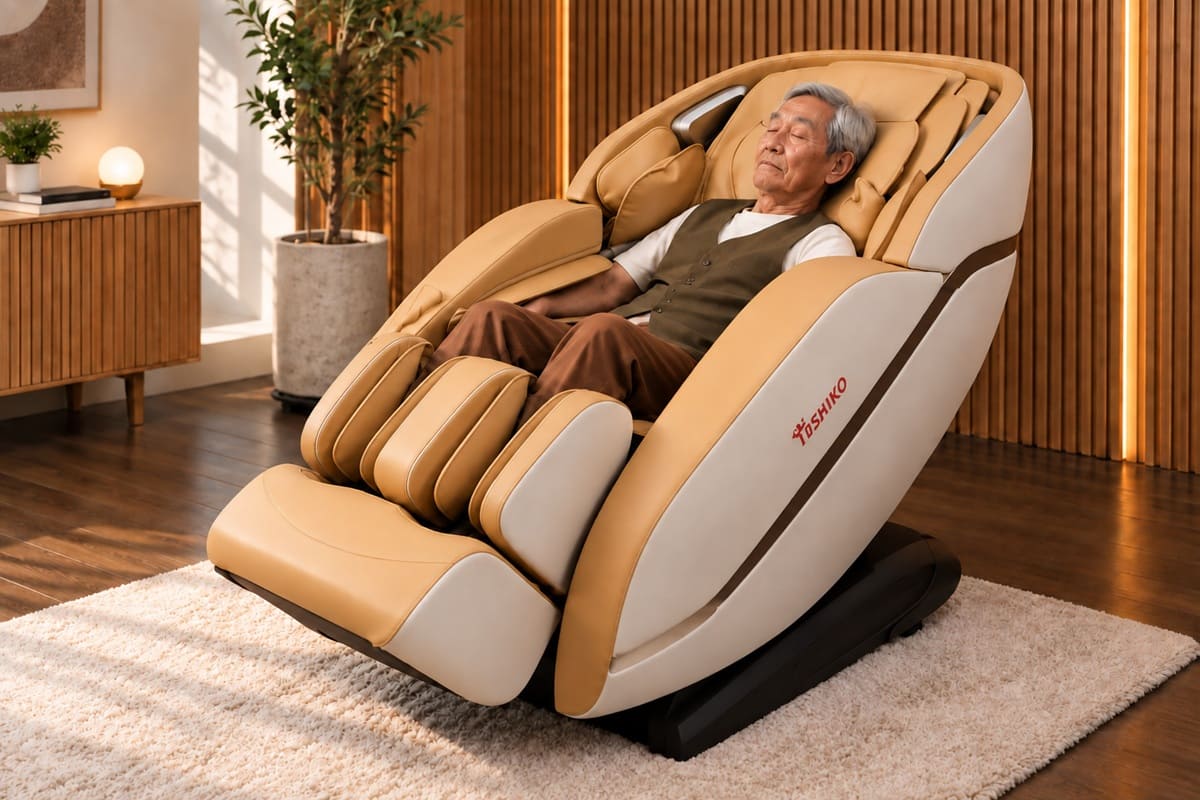 12 Quà Tết Cho Bố Mẹ Chồng Tinh Tế, Thiết Thực 2027 84 Ghế massage làm quà Tết cho bố mẹ