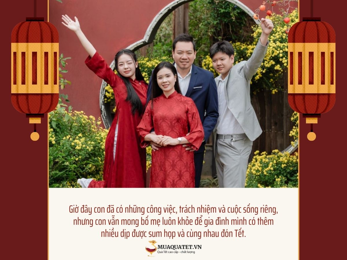 Lời chúc khi đã trưởng thành