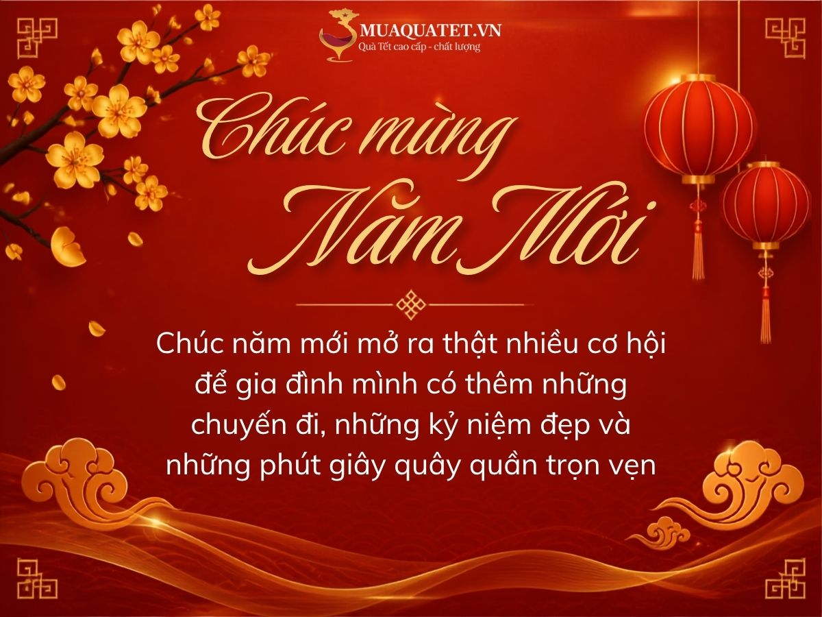 Lời chúc Tết vợ chồng và gia đình anh chị