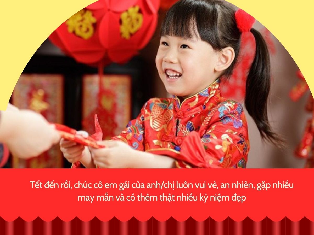 Lời chúc Tết em trai, em gái