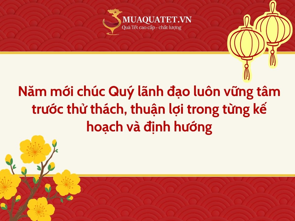 Lời chúc giám đốc và lãnh đạo cấp cao