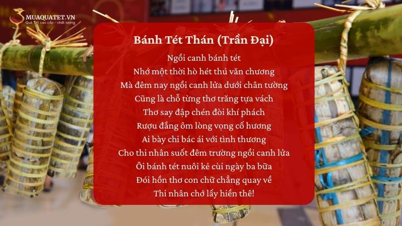 40+ Bài Thơ Bánh Chưng, Bánh Tét đong đầy hương vị Tết 20 thơ về bánh tét