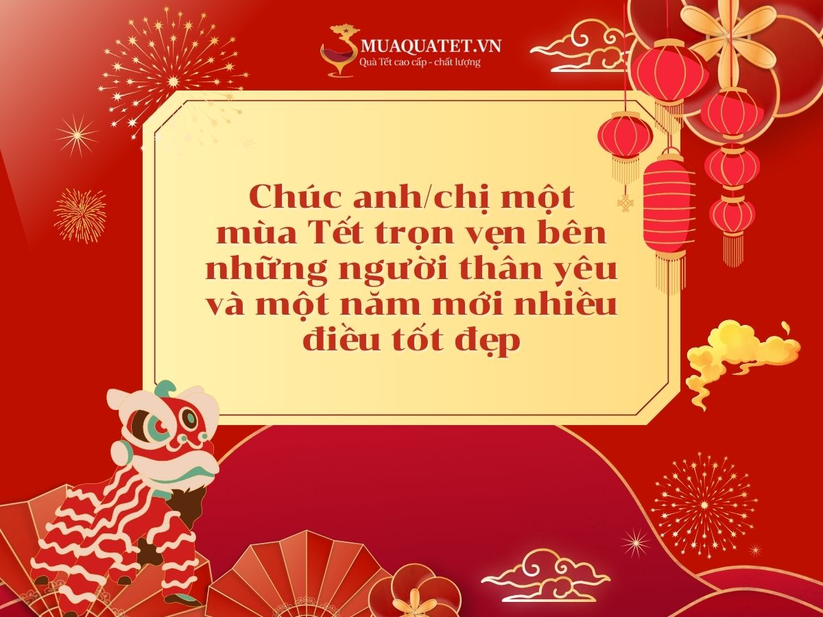 Lời chúc khách hàng cá nhân