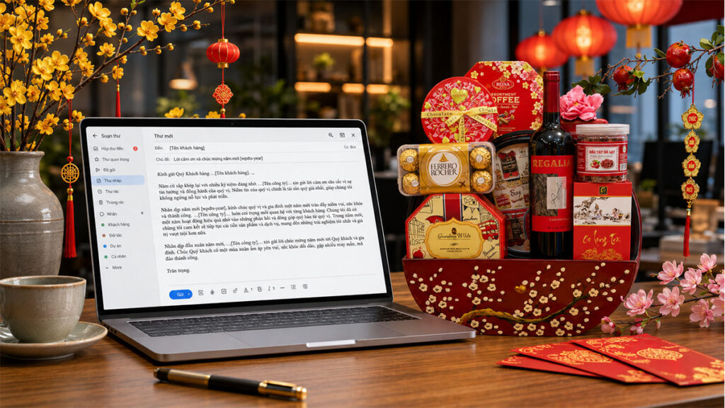 Email chúc Tết khách hàng
