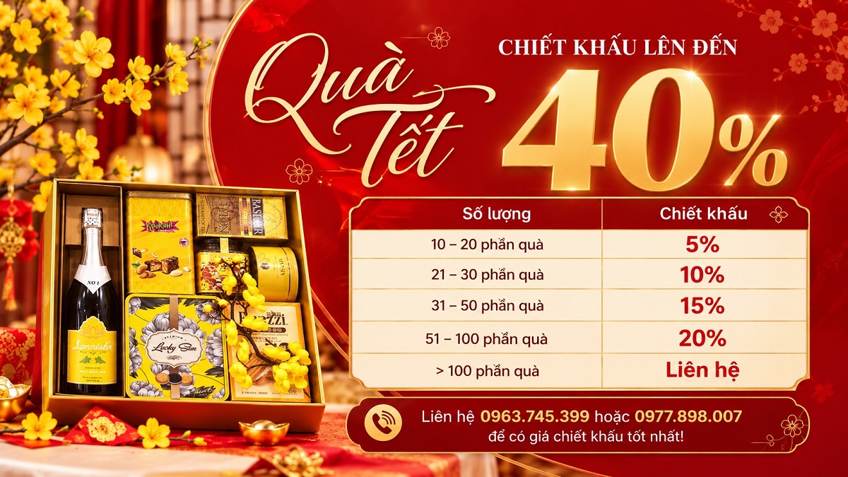 công tác viên quà tết