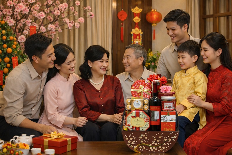 Chúc Tết bố mẹ ngày nào