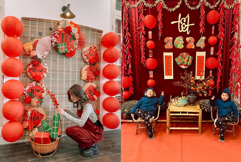 Combo trang trí nhà cửa ngày Tết