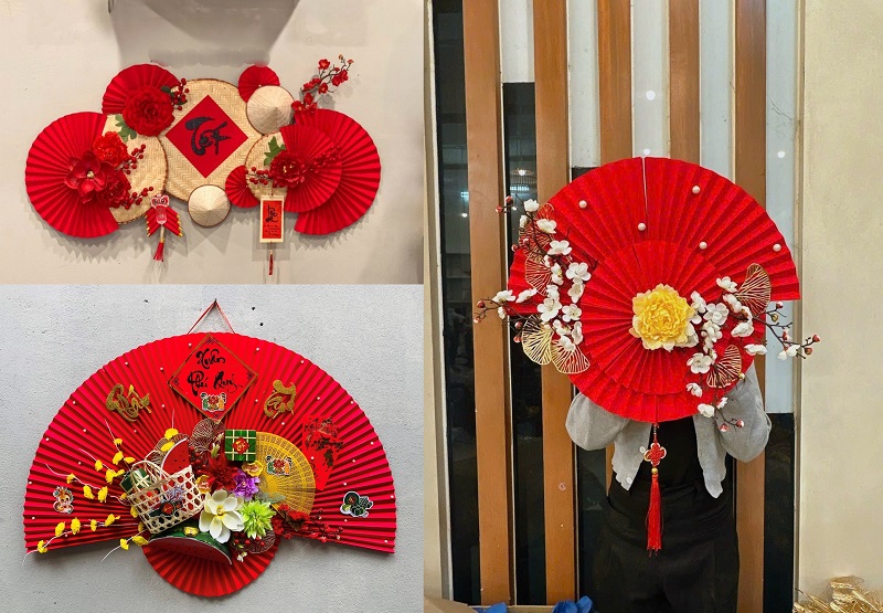 Các set trang trí Tết cho nhà cửa