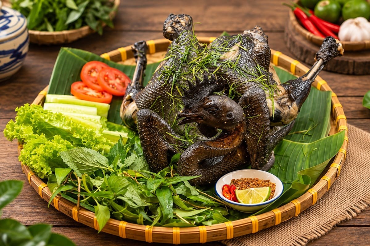 Top 20+ món Quà Tết đặc sản 3 miền: Bắc - Trung - Nam 58 Gà đen H' Mông