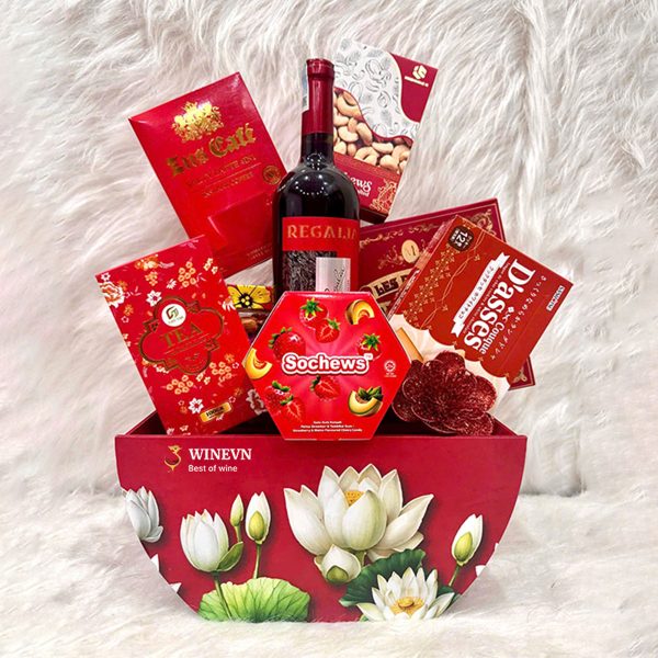 Giỏ Quà Tết Tài Lộc GQT2601