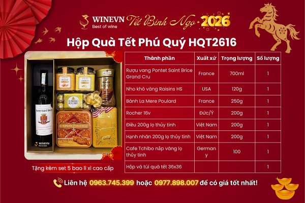 Hộp Quà Tết Phú Quý HQT2616