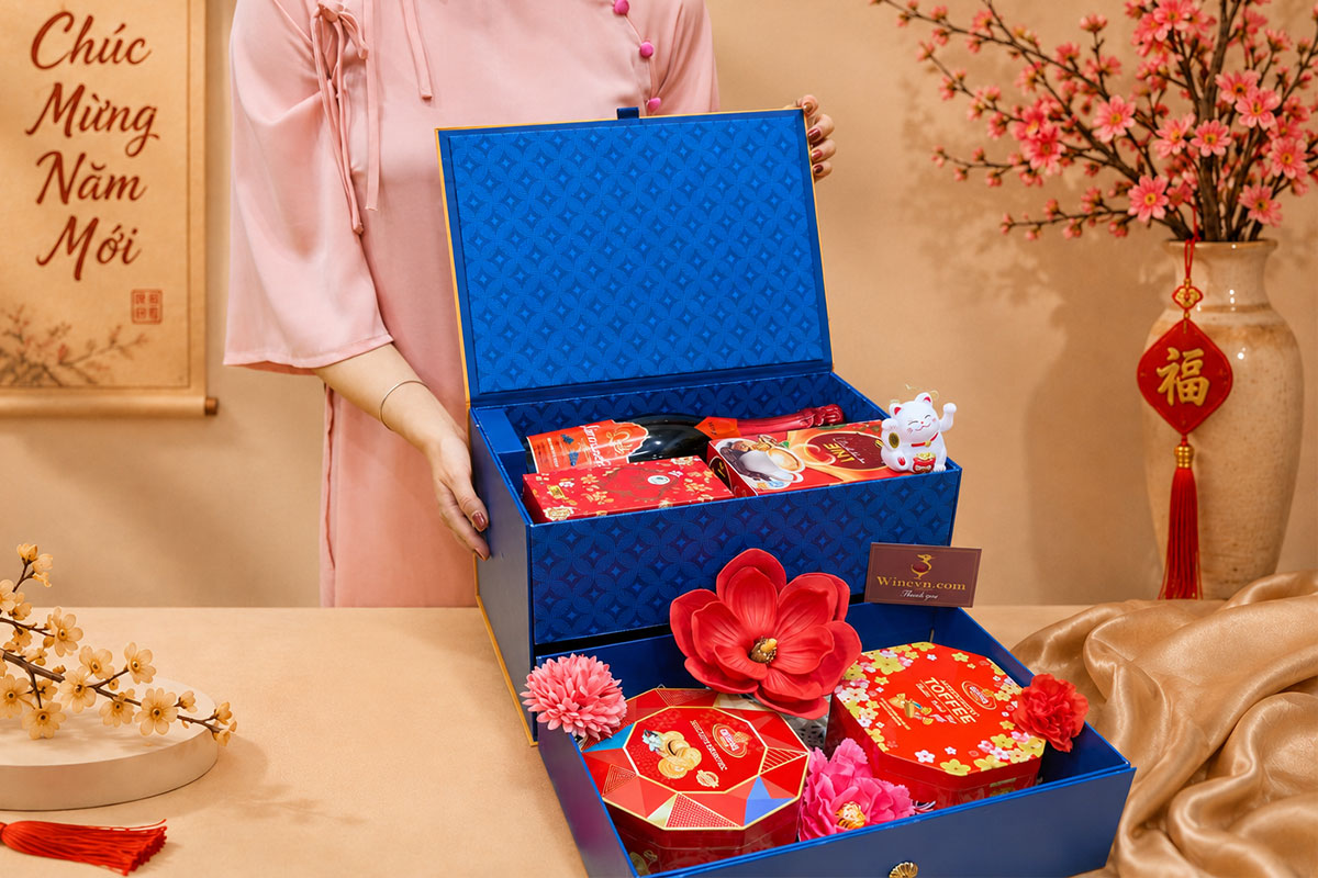 Lựa chọn quà Tết thiết thực 