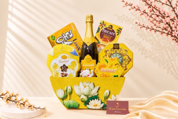 Giỏ Quà Tết Kim Xuân GQT2608