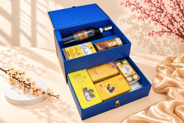 Hộp Quà Tết Phú Quý HQT2660 - Hộp quà 2 tầng