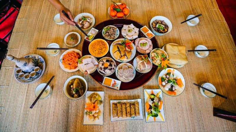 Hình ảnh mâm cơm miền Bắc