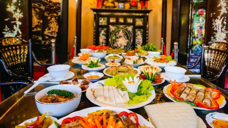 Hình ảnh mâm cơm Tết miền Nam