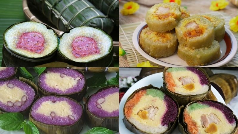 Nguồn gốc, ý nghĩa bánh Chưng, bánh Giầy, bánh Tét ngày Tết 33 Bánh Tét
