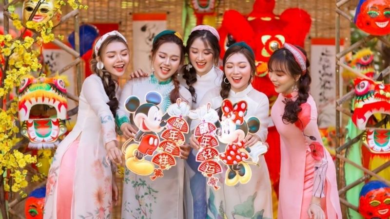 Content quảng cáo dịch vụ chụp ảnh Tết