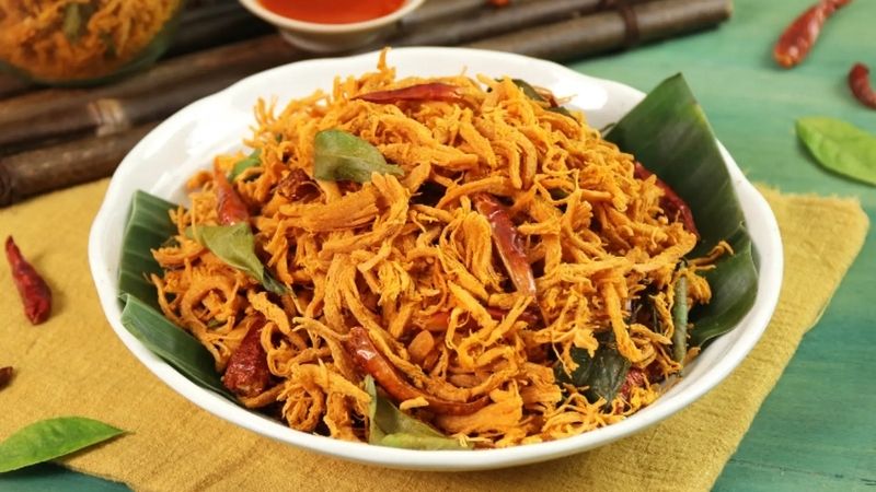 Content bán hàng ngày Tết với khô gà