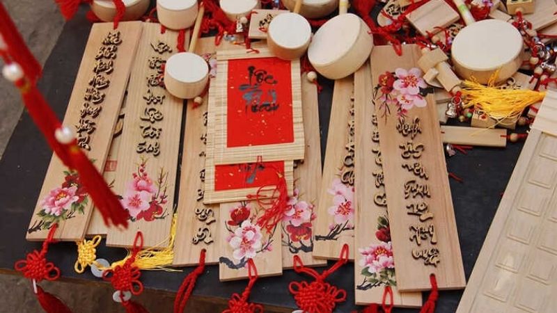 Hình ảnh câu đối Tết