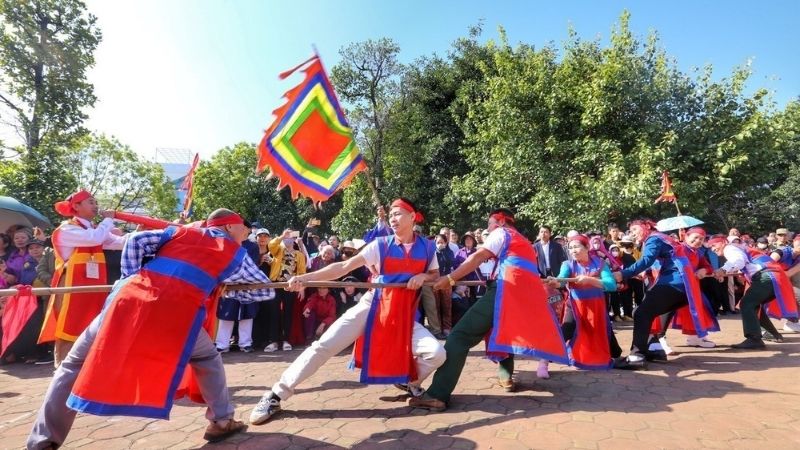 Kéo co trò chơi dân gian tết