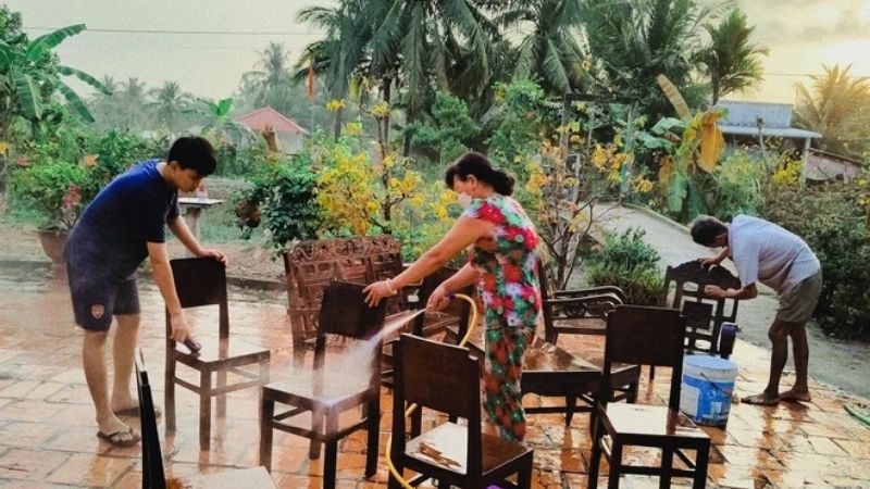 Hình ảnh dọn dẹp nhà cửa