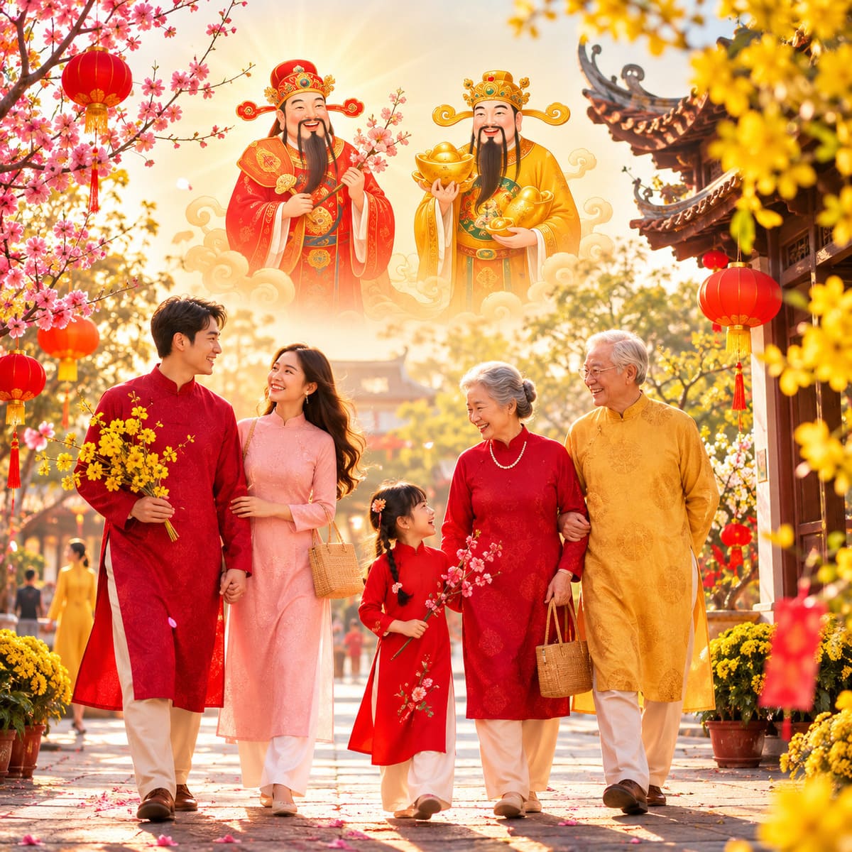 Hướng Hỷ Thần và Tài Thần là gì