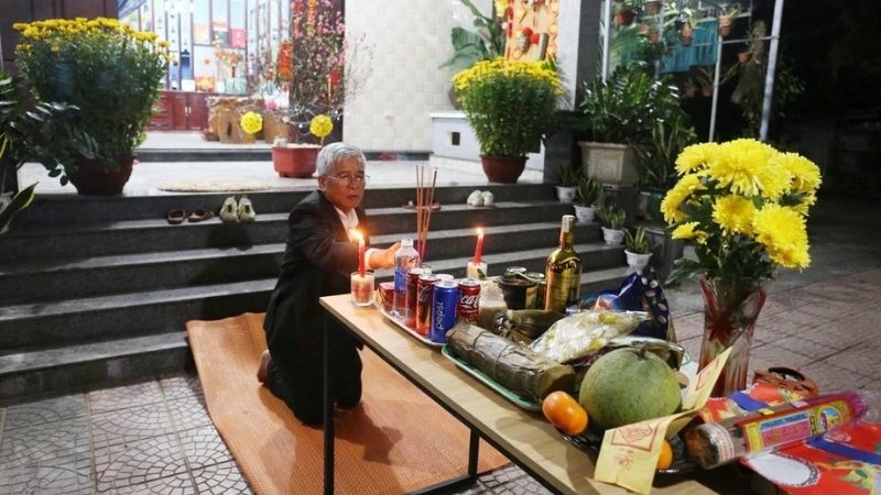 Thời điêm cúng giao thừa