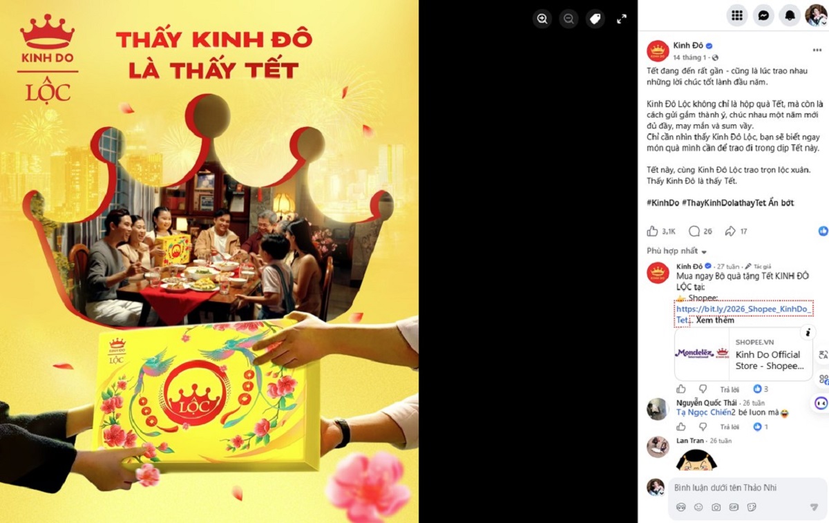 100+ Mẫu Content Bán Hàng Tết 2027 Hấp Dẫn, Chốt Đơn Nhanh 53 Content Tết bán bánh kẹo