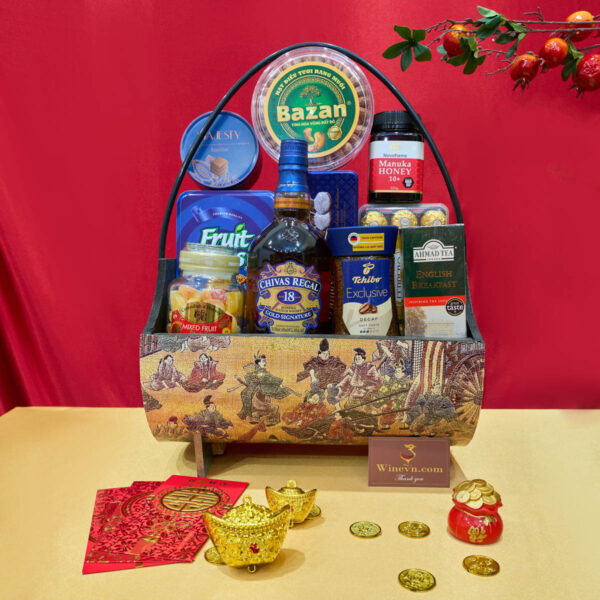 Giỏ Quà Tết Hưng Thịnh GQT2632