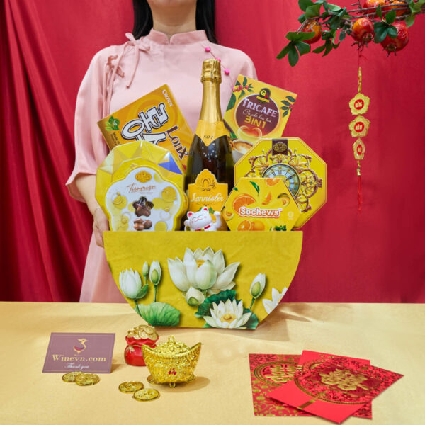 Giỏ Quà Tết Kim Xuân GQT2608